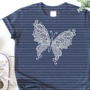 Ornament Schmetterling Plotterdatei SVG DXF