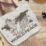 World Peace Plotterdatei SVG DXF