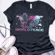 World Peace Plotterdatei SVG DXF