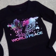 World Peace Plotterdatei SVG DXF