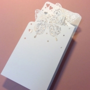 Karte Schmetterlinge Plotterdatei SVG DXF