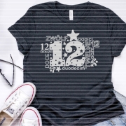 Zwölf Plotterdatei SVG DXF 