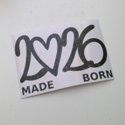 Made Born 2026 Plotterdatei SVG DXF FCM