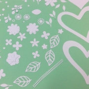 Blumen und Herz Plotterdatei SVG DXF 