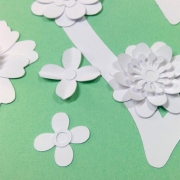 Blumen und Herz Plotterdatei SVG DXF 