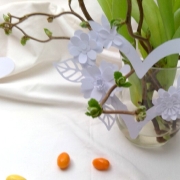 Blumen und Herz Plotterdatei SVG DXF 