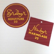 Etiketten Beeren Plotterdatei SVG DXF