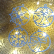 Engel Stern Kugeln Plotterdatei SVG DXF 