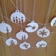 Weihnachtsbaum Kugeln Plotterdatei SVG DXF 