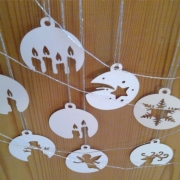 Weihnachtsbaum Kugeln Plotterdatei SVG DXF 