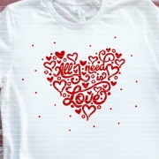 All I need is Love Plotterdatei SVG DXF