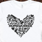 Herz Homeworker Plotterdatei SVG DXF