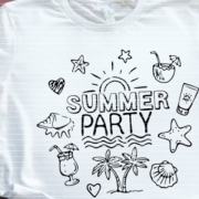 Summerparty Plotterdatei SVG DXF