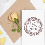 Viel Glück Plotterdatei SVG DXF