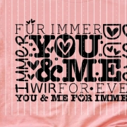 You and me Plotterdatei SVG DXF  