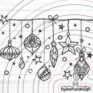 Deko Baumkugeln Plotterdatei SVG DXF