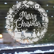 Kranz Merry Christmas Plotterdatei SVG DXF