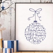 Merry Christmas Plotterdatei SVG DXF 