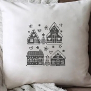 Weihnachtsdorf 2 Plotterdatei SVG DXF