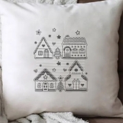 Weihnachtsdorf Plotterdatei SVG DXF