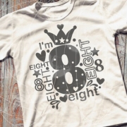 I'm eight Plotterdatei SVG DXF