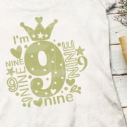 I'm nine Plotterdatei SVG DXF