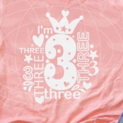 I'm three Plotterdatei SVG DXF