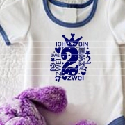 Zahl 2 Plotterdatei SVG DXF