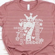 Zahl 7 Plotterdatei SVG DXF