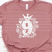 Zahl 9 Plotterdatei SVG DXF FCM