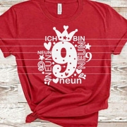 Zahl 9 Plotterdatei SVG DXF FCM