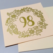 Blumenkranz Zahlen 0-9 Plotterdatei SVG DXF