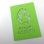 Karte Osterhase Plotterdatei SVG DXF