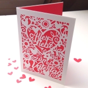 Karte Vatertag Plotterdatei SVG DXF