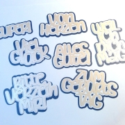 Texte Super Plotterdatei SVG DXF FCM